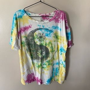 Tie dye Peace Tee